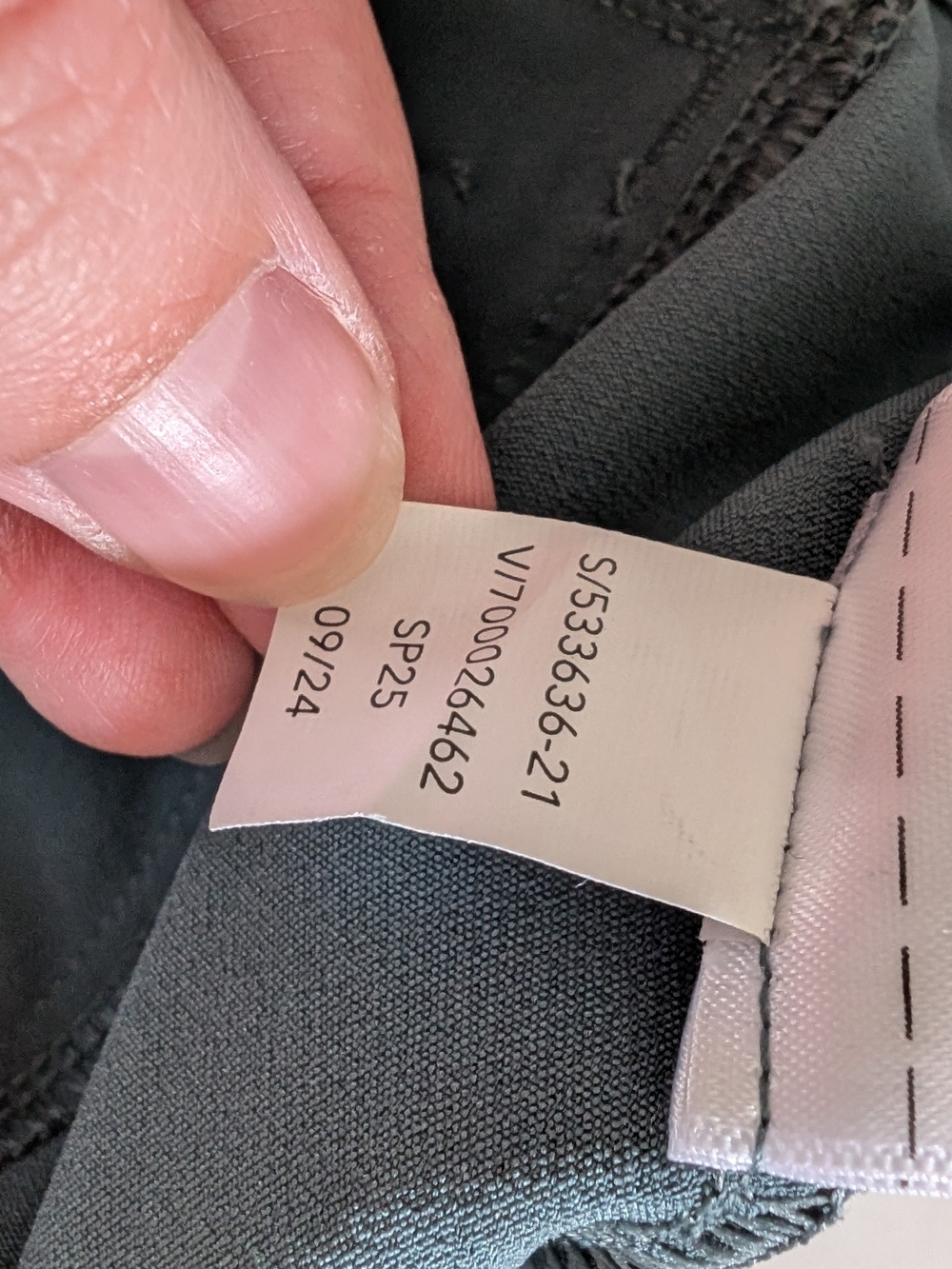 Athleta 4 Endless High Rise Pant Eden Blue Teal Tapered Fit Athleisure - Picture 7 of 7